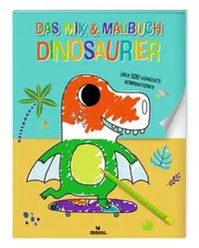 Golding |  Das Mix & Malbuch Dinosaurier | Buch |  Sack Fachmedien