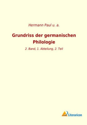 Paul |  Grundriss der germanischen Philologie | Buch |  Sack Fachmedien