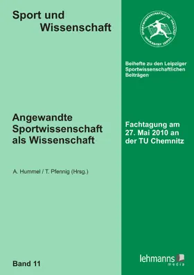 Hummel / Pfennig |  Angewandte Sportwissenschaft als Wissenschaft | eBook | Sack Fachmedien