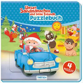  Trötsch Unser Sandmännchen Puzzlebuch mit 4 Puzzle Sandmann | Buch |  Sack Fachmedien