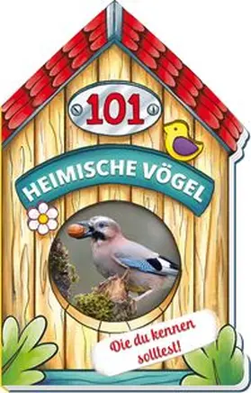  Trötsch Buch in Hausform 101 Heimische Vögel von A bis Z, die du kennen solltest | Buch |  Sack Fachmedien