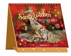 Trötsch Verlag |  TRÖTSCH – Aufstell Adventskalender „Samtpfötchen“ | Weihnachtskalender mit 24 Zitaten für eine besinnliche Weihnachtszeit | Buch |  Sack Fachmedien