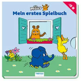  Trötsch Die Maus Pappenbuch Mein erstes Spielbuch | Buch |  Sack Fachmedien