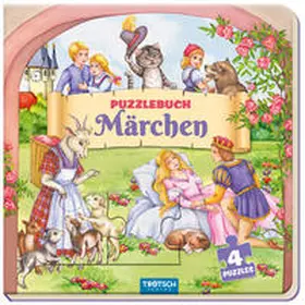  Trötsch Pappenbuch Puzzlebuch Märchen | Buch |  Sack Fachmedien