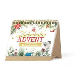  TRÖTSCH - Aufstell Adventskalender "Zauberhafter Advent" | Weihnachtskalender mit 24 Zitaten für eine besinnliche Weihnachtszeit | Sonstiges |  Sack Fachmedien