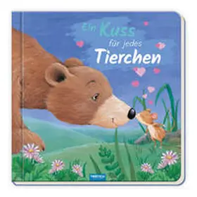  Trötsch Pappenbuch mit Reimen Ein Kuss für jedes Tierchen | Buch |  Sack Fachmedien