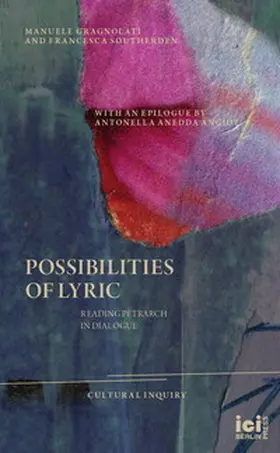 Gragnolati / Southerden |  Possibilities of Lyric | Buch |  Sack Fachmedien