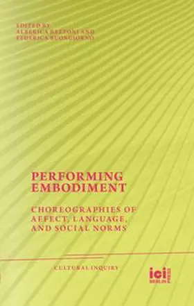 Bazzoni / Buongiorno |  Performing Embodiment | Buch |  Sack Fachmedien