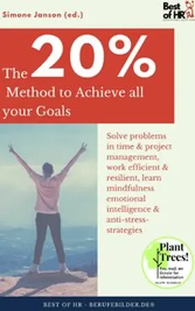 Janson |  The 20% Method to Achieve all your Goals | eBook | Sack Fachmedien