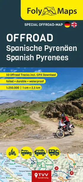  FolyMaps OFFROAD Spanische Pyrenäen 1:250 000 | Sonstiges |  Sack Fachmedien