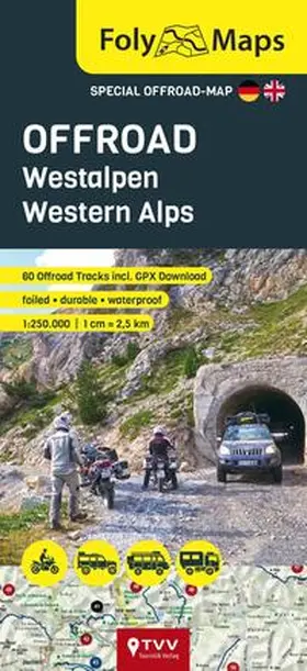  FolyMaps OFFROAD Westalpen 1:250 000 | Sonstiges |  Sack Fachmedien