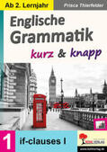 Thierfelder |  Englische Grammatik kurz & knapp / Band 1 | Buch |  Sack Fachmedien