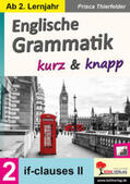 Thierfelder |  Englische Grammatik kurz & knapp / Band 2 | Buch |  Sack Fachmedien