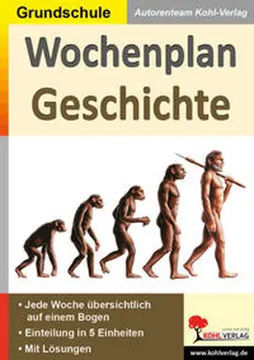 Müller |  Wochenplan Geschichte | Buch |  Sack Fachmedien