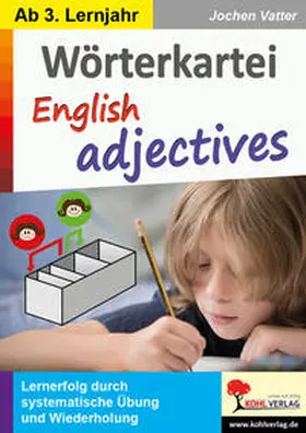 Vatter |  Wörterkartei English adjectives | Buch |  Sack Fachmedien