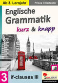 Thierfelder |  Englische Grammatik kurz & knapp / Band 3 | Buch |  Sack Fachmedien