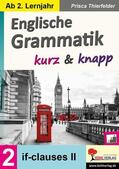 Thierfelder |  Englische Grammatik kurz & knapp / Band 2 | eBook | Sack Fachmedien