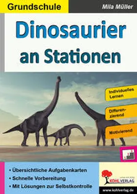 Müller |  Dinosaurier an Stationen / Grundschule | eBook | Sack Fachmedien