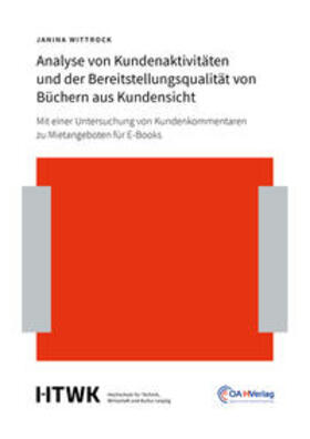 Wittrock | Analyse von Kundenaktivitäten und der Bereitstellungsqualität von Büchern aus Kundensicht | Buch | 978-3-96627-008-3 | sack.de
