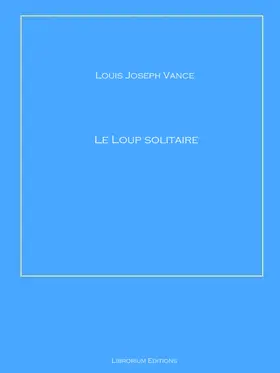 Vance |  Le loup solitaire | eBook | Sack Fachmedien