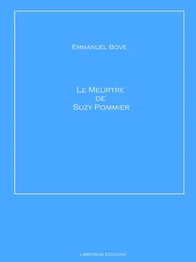 Bove |  Le Meurtre de Suzy Pommier | eBook | Sack Fachmedien