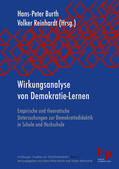 Burth / Reinhardt |  Wirkungsanalyse von Demokratie-Lernen | eBook | Sack Fachmedien