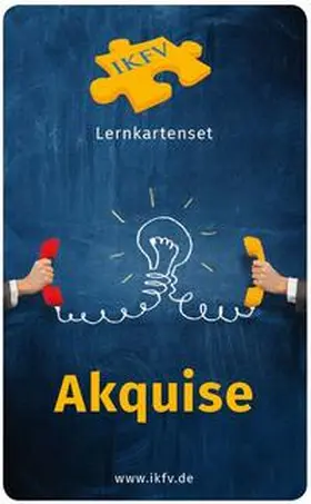 Institut für Kommunikation in Führung und Verkauf / Mohr / Heller |  IKFV-Lernkartenset Akquise: Termine mit Entscheidern | Sonstiges |  Sack Fachmedien