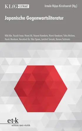 Hijiya-Kirschnereit |  Japanische Gegenwartsliteratur | Buch |  Sack Fachmedien