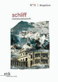Schuchmann / Honold / Previsic |  schliff 15. Bergstürze | Buch |  Sack Fachmedien