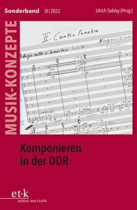 Tadday | Musik der DDR? | Buch | 978-3-96707-678-3 | sack.de