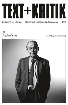 Arnold / Markus |  Siegfried Lenz | eBook | Sack Fachmedien