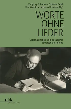 Fuhrmann / Geml / Lie |  Worte ohne Lieder | Buch |  Sack Fachmedien