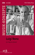  Luigi Nono | Buch |  Sack Fachmedien