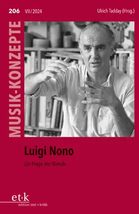 Tadday | Luigi Nono | E-Book | www.sack.de