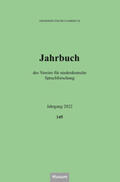Breitbarth |  Niederdeutsches Jahrbuch | Buch |  Sack Fachmedien