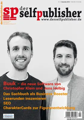 Burk / Oberbichler / Fabula |  der selfpublisher 16, 4-2019, Heft 16, Dezember 2019 | eBook | Sack Fachmedien