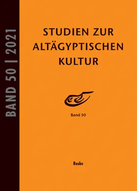 Kahl / Kloth |  Studien zur Altägyptischen Kultur Band 50 | Buch |  Sack Fachmedien