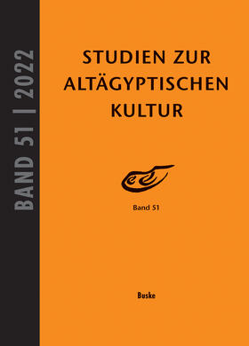 Kahl / Kloth | Studien zur Altägyptischen Kultur Band 51 | Buch | 978-3-96769-257-0 | sack.de