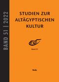 Kahl / Kloth |  Studien zur Altägyptischen Kultur Band 51 | Buch |  Sack Fachmedien