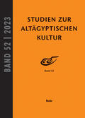Kahl / Kloth |  Studien zur Altägyptischen Kultur Band 52 | Buch |  Sack Fachmedien