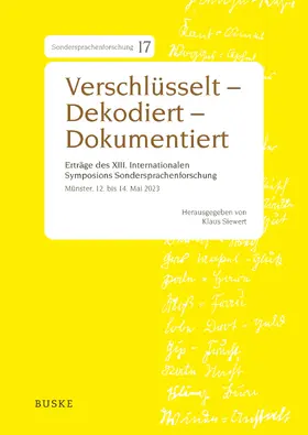 Siewert | Verschlüsselt – Dekodiert – Dokumentiert | Buch | 978-3-96769-379-9 | www.sack.de