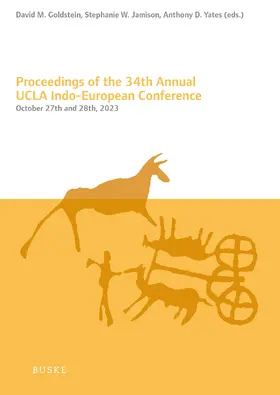 Goldstein / Jamison / Yates |  Proceedings of the 34th Annual UCLA Indo-European Conference | Buch |  Sack Fachmedien
