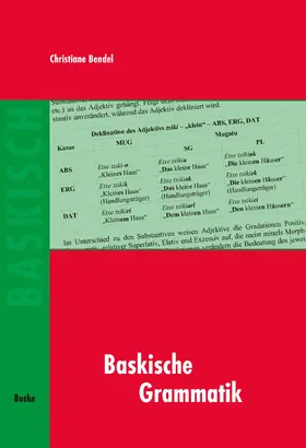 Bendel |  Baskische Grammatik | Buch |  Sack Fachmedien