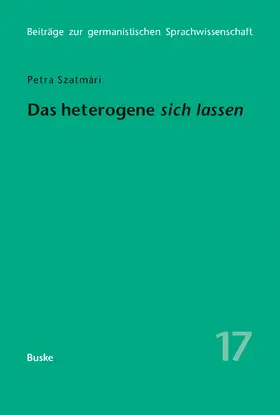Szatmári |  Das heterogene »sich lassen« | eBook | Sack Fachmedien