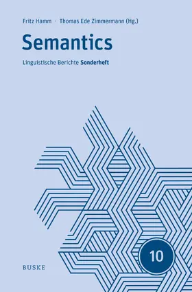 Hamm / Zimmermann |  Semantics | eBook | Sack Fachmedien