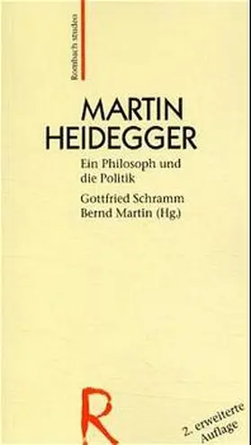 Schramm / Martin |  Martin Heidegger | Buch |  Sack Fachmedien