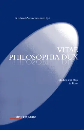 Zimmermann |  vitae philosophia dux | Buch |  Sack Fachmedien