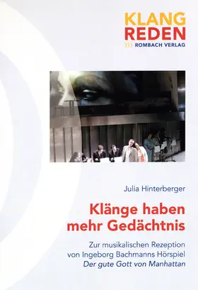 Hinterberger |  'Klänge haben mehr Gedächtnis' | Buch |  Sack Fachmedien