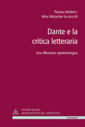Klinkert / Malzacher |  Dante e la critica letteraria | Buch |  Sack Fachmedien