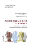von Arburg / Tremp / Zimmermann |  Physiognomisches Schreiben | Buch |  Sack Fachmedien